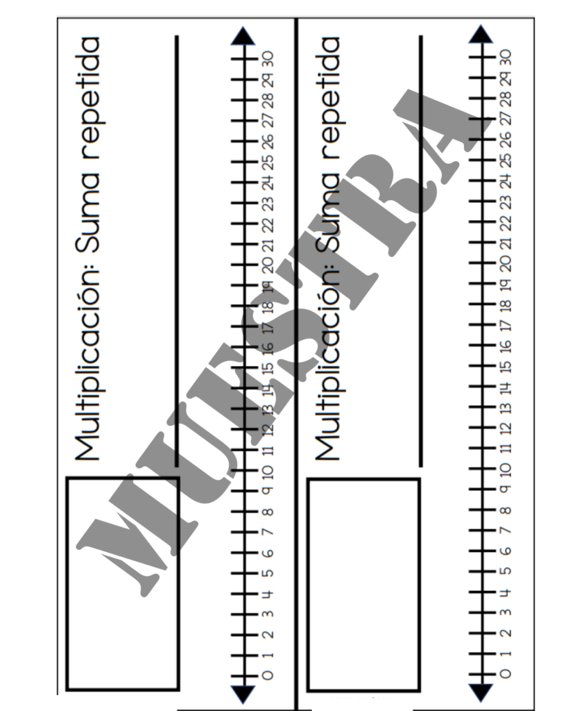 salto de la multiplicacion muestra